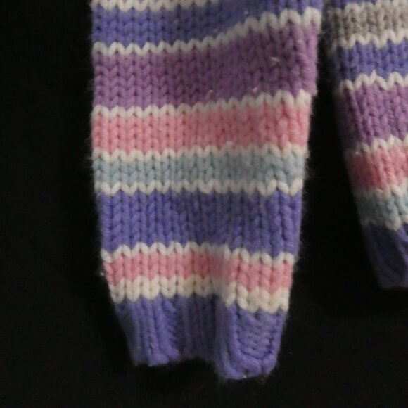 Y2K - OLD NAVY - Baby | 3T | Pastel Striped Knit Sweater - Picture 6 of 16
